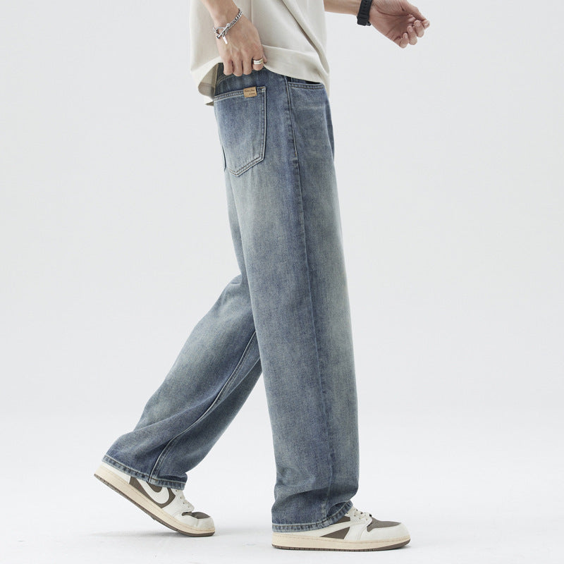 Retro Straight Men's Jeans