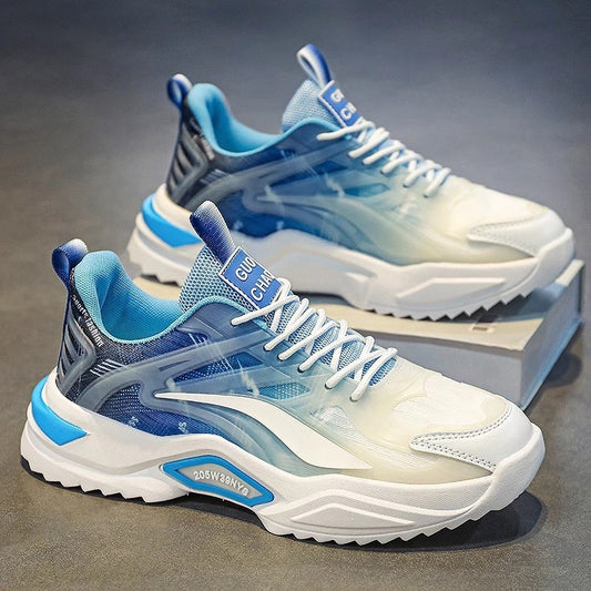 Thick-Sole Dad Style Sneakers