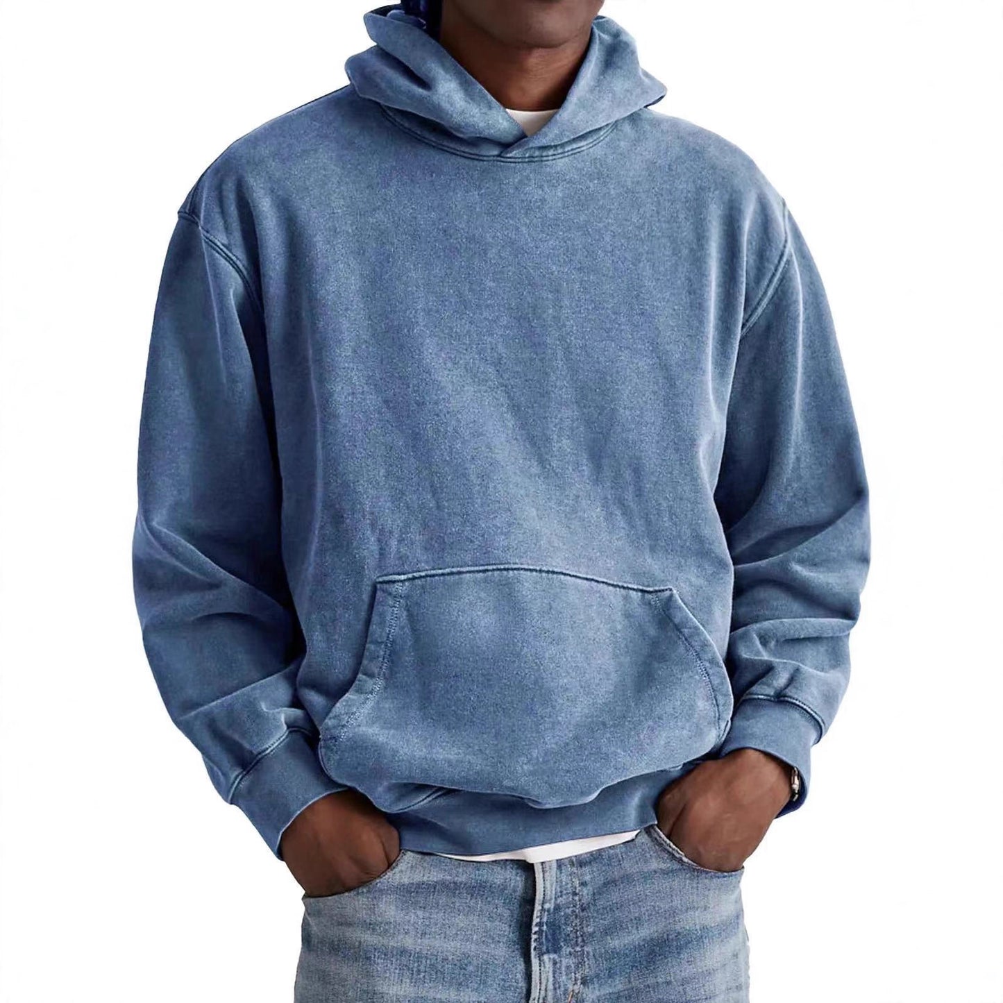 Retro American Hooded Sweatshirt