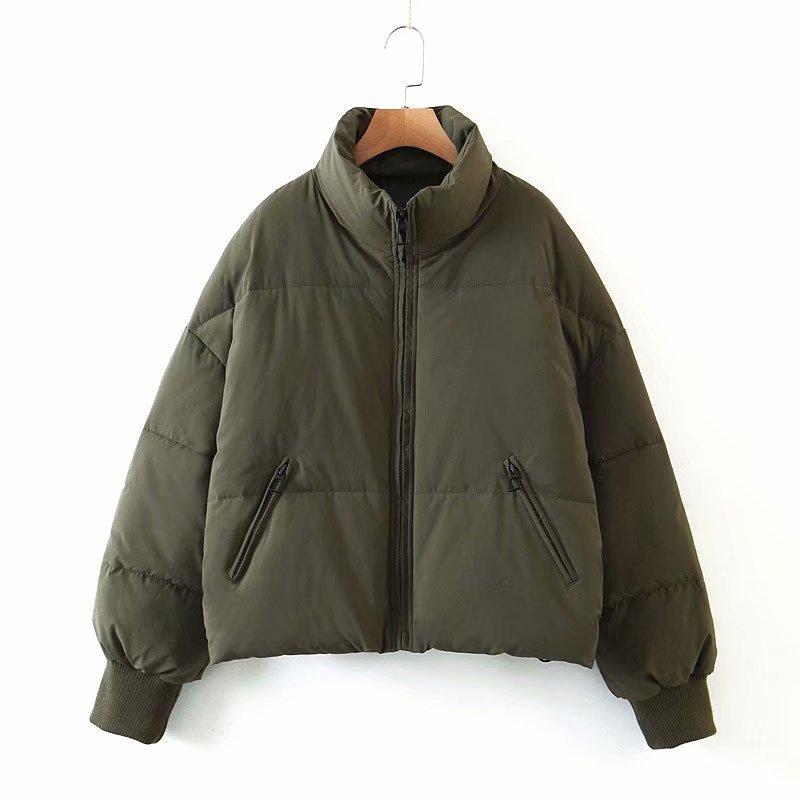Urban Stand Collar Puffer Jacket