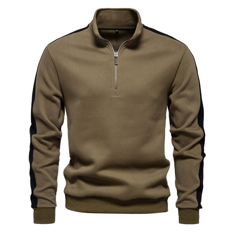 Men’s Stitching Sports Sweater