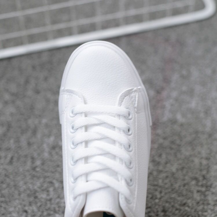 Frühling Neue lässige flache weiße Schuhe für Damen