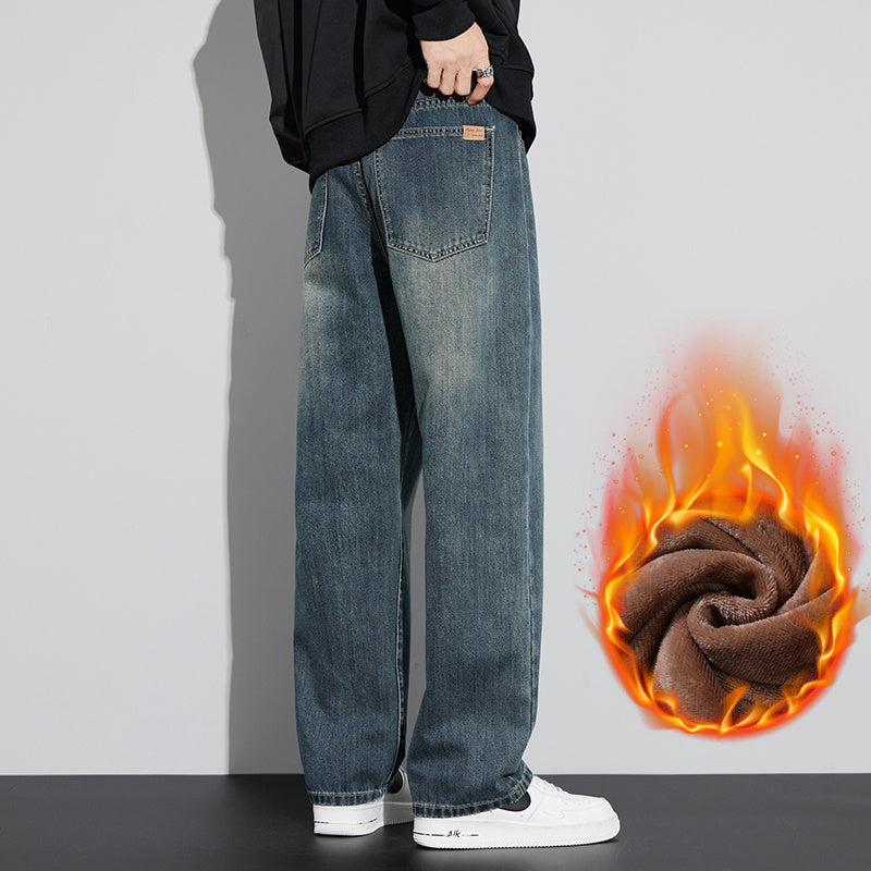 Retro Straight Men's Jeans