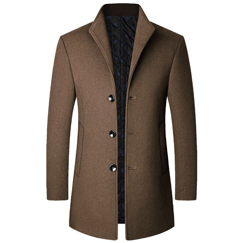 Autumn and Winter Casual Woolen Coat