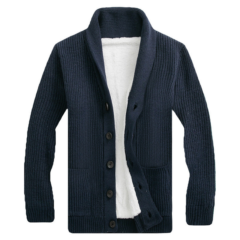 Men’s Lapel Cardigan Autumn & Winter Knitwear