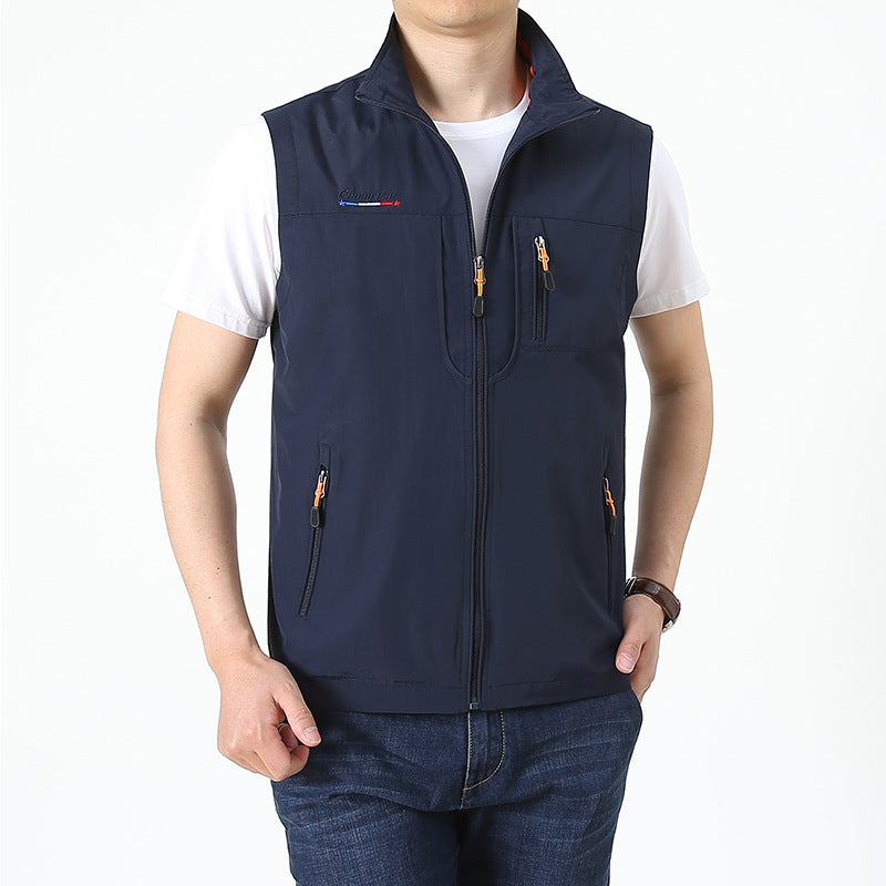 Men’s Outdoor Multi-Pocket Fishing Vest