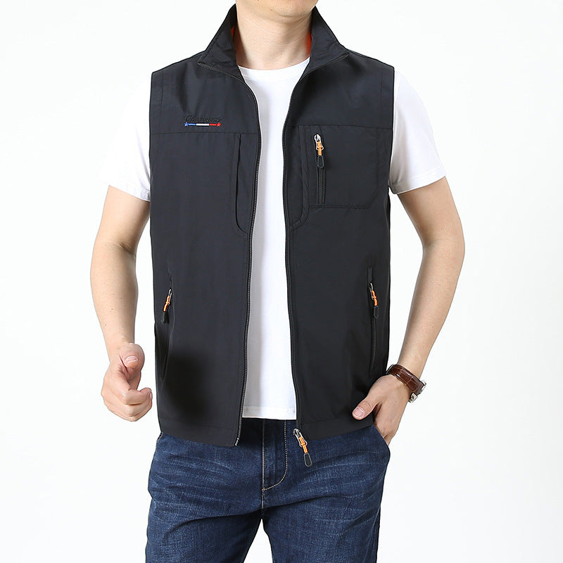 Men’s Outdoor Multi-Pocket Fishing Vest