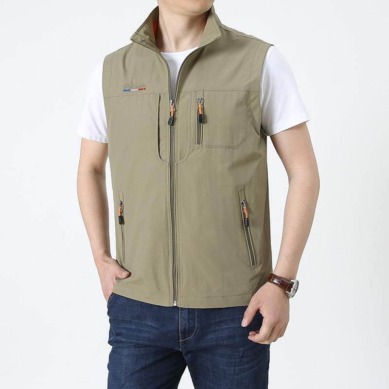 Men’s Outdoor Multi-Pocket Fishing Vest