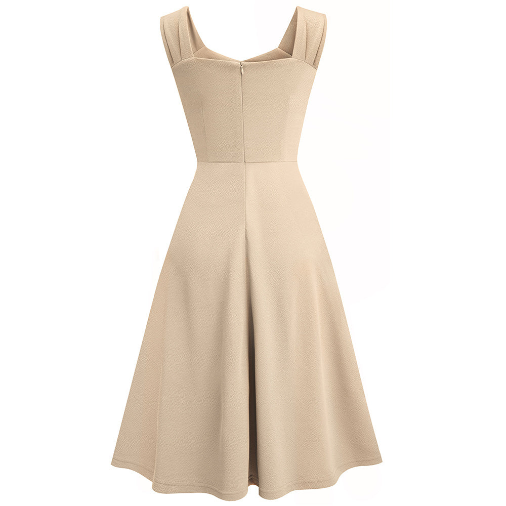 Women's slim slim dress temperament ladies small dress A-line big swing skirt