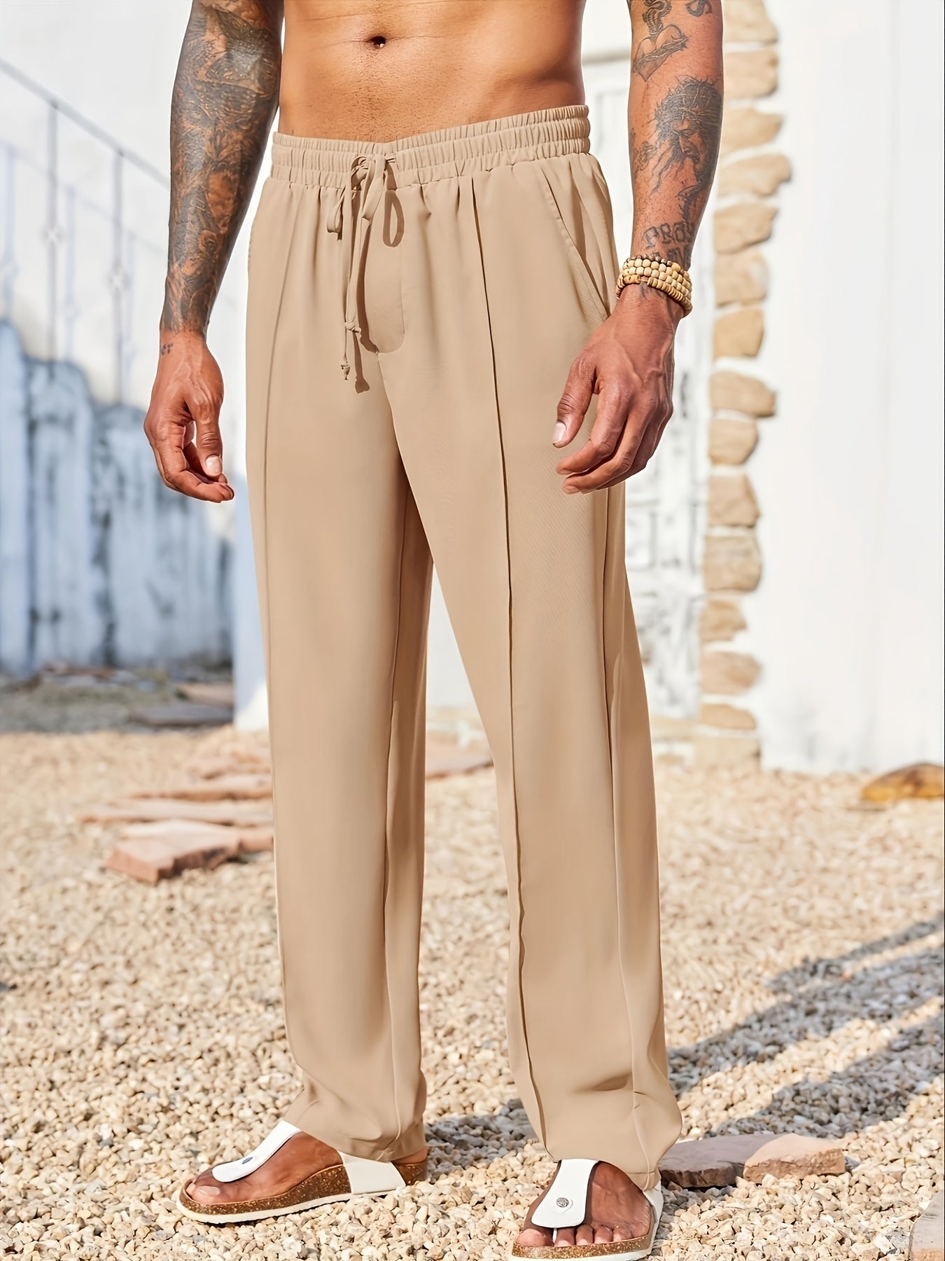 Men’s Trendy Anti-Wrinkle Slacks