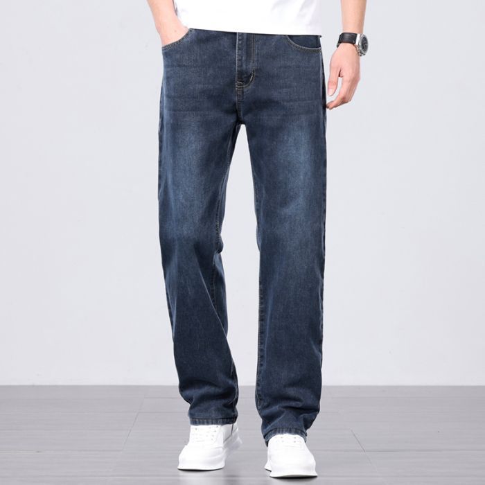 Loose Cropped Summer Jeans