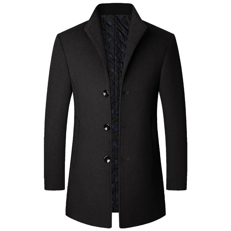 Autumn and Winter Casual Woolen Coat