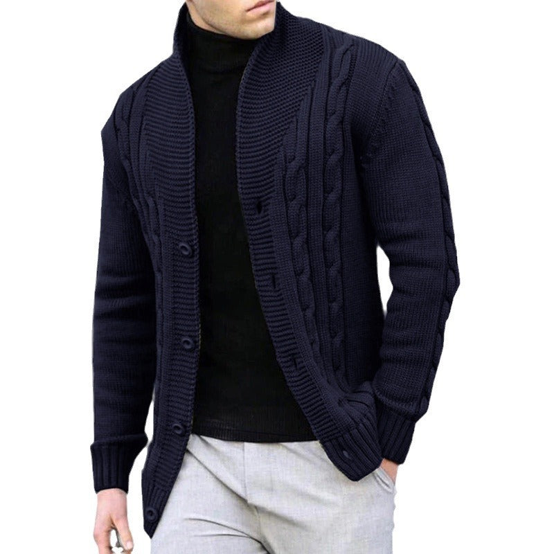 Men’s Autumn Winter Sweater Coat