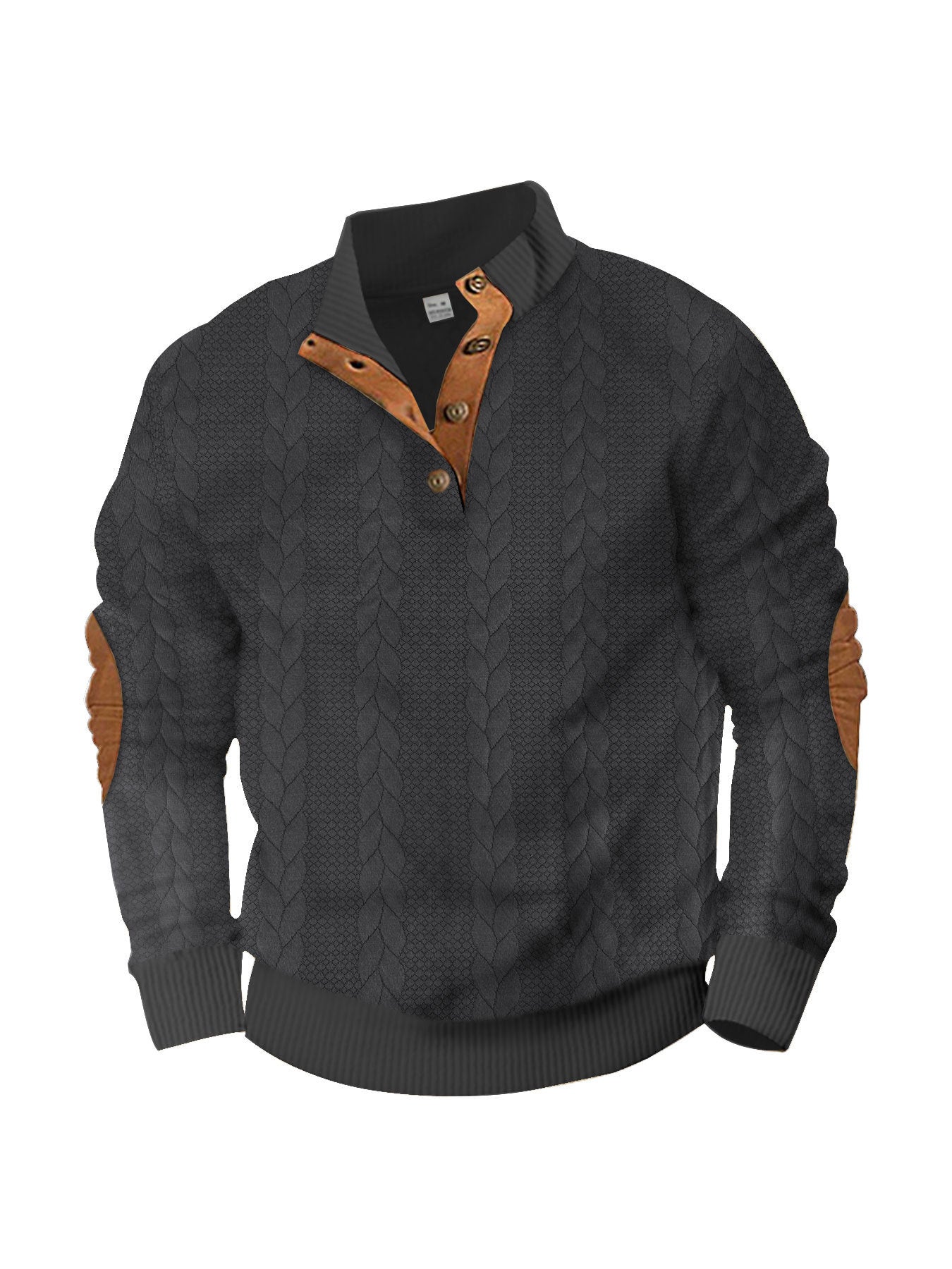 Jacquard Buckle Embroidered Sweater