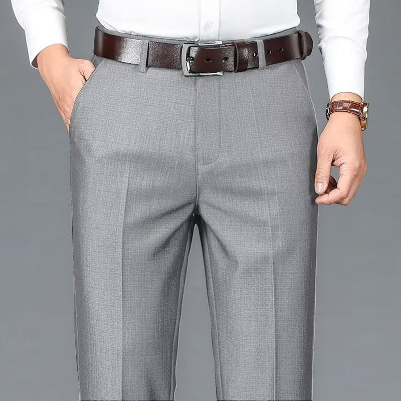Men’s Draped Business Suit Pants