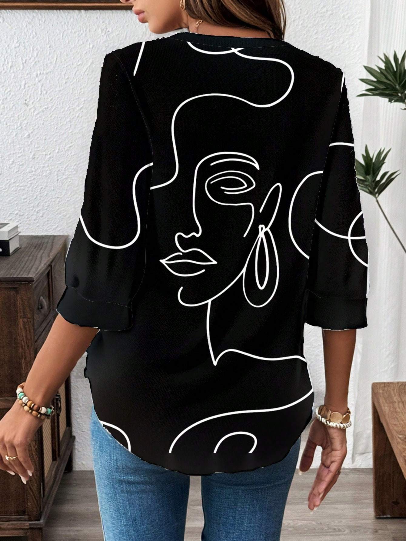 Women's Casual Office Blouse