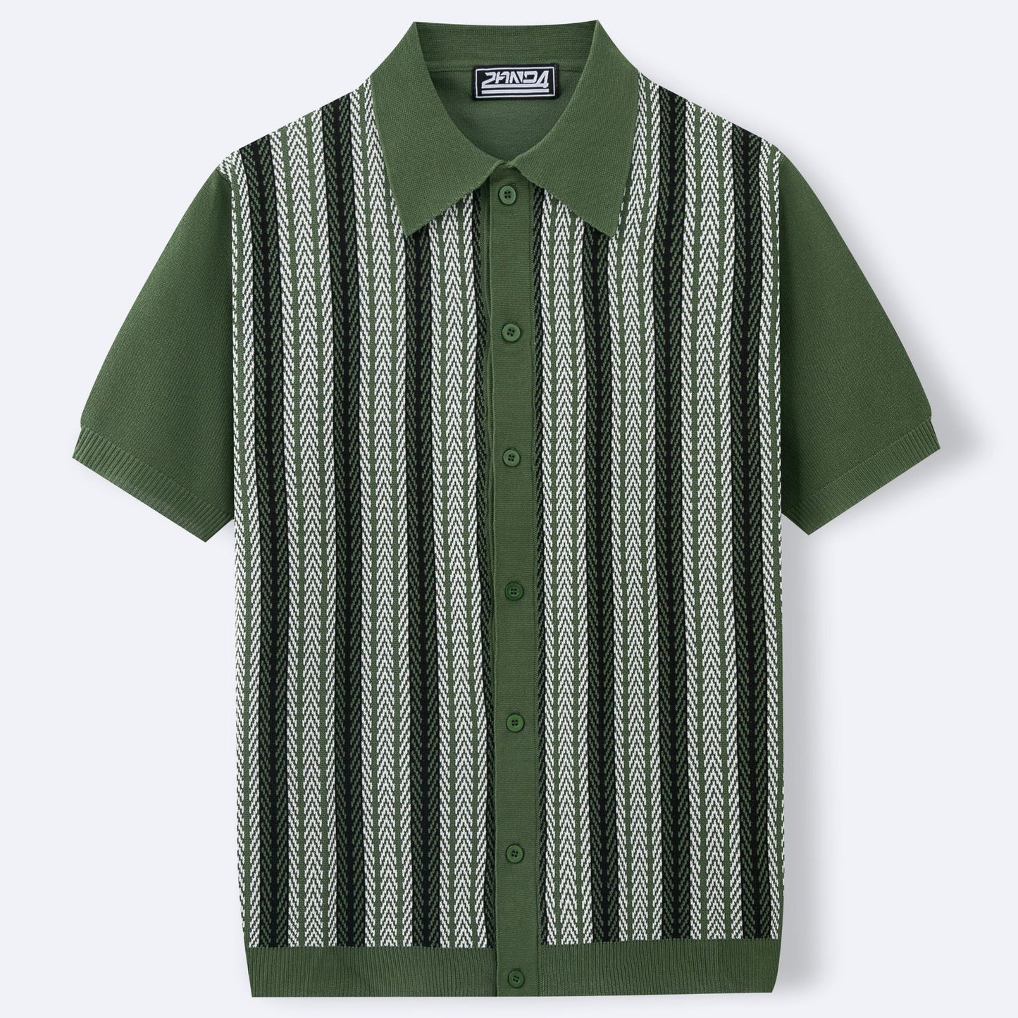 Men’s Striped Jacquard Sweater T-shirt