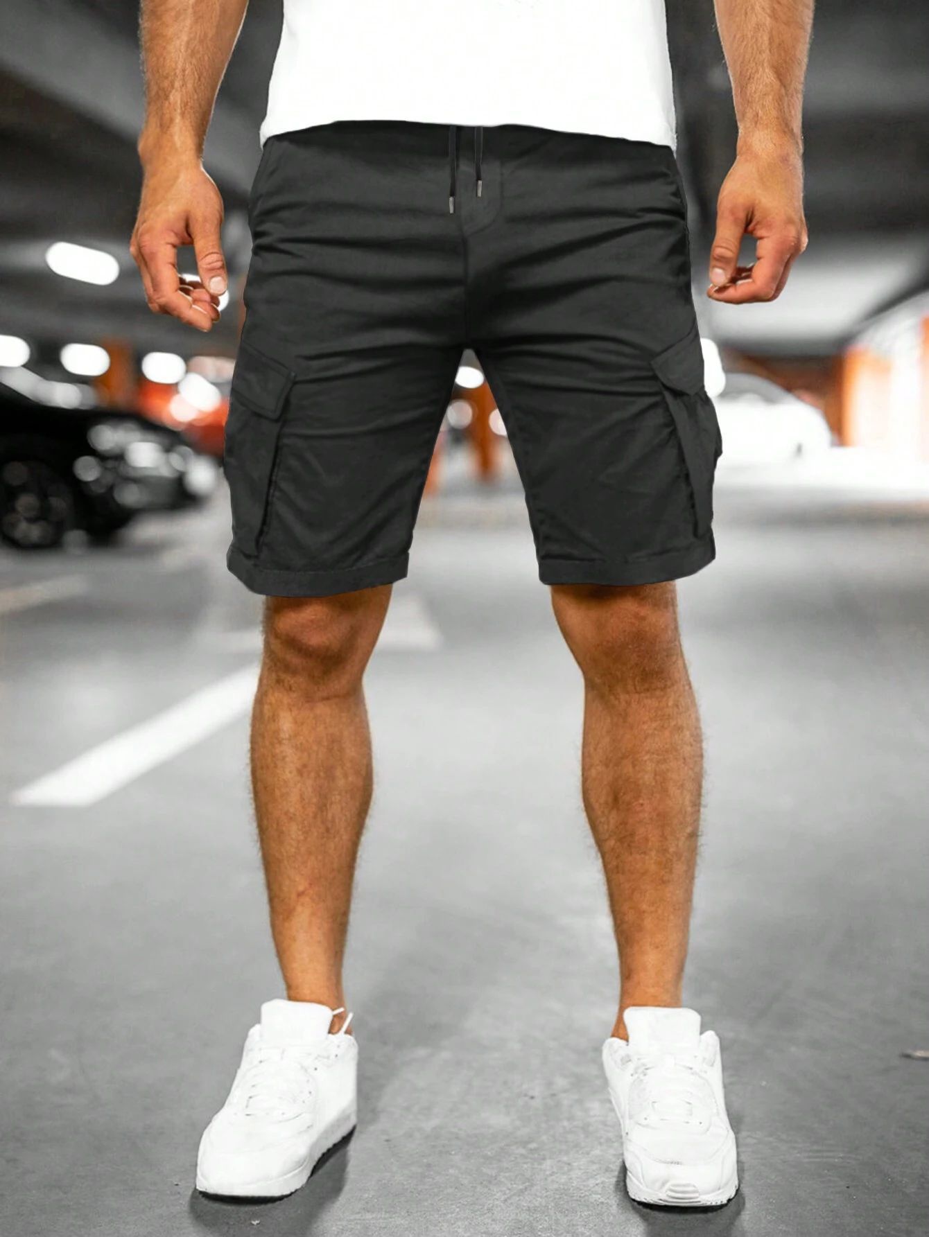 Woven Five-Point Casual Pants