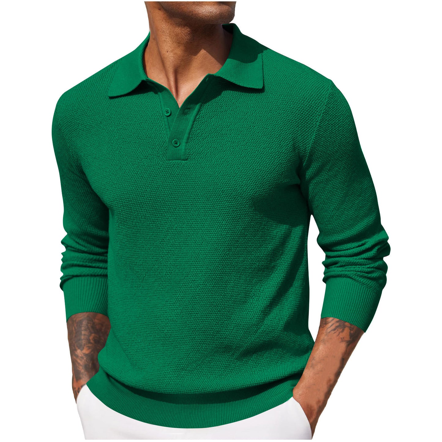 Men’s Autumn Casual Long-Sleeve Tee