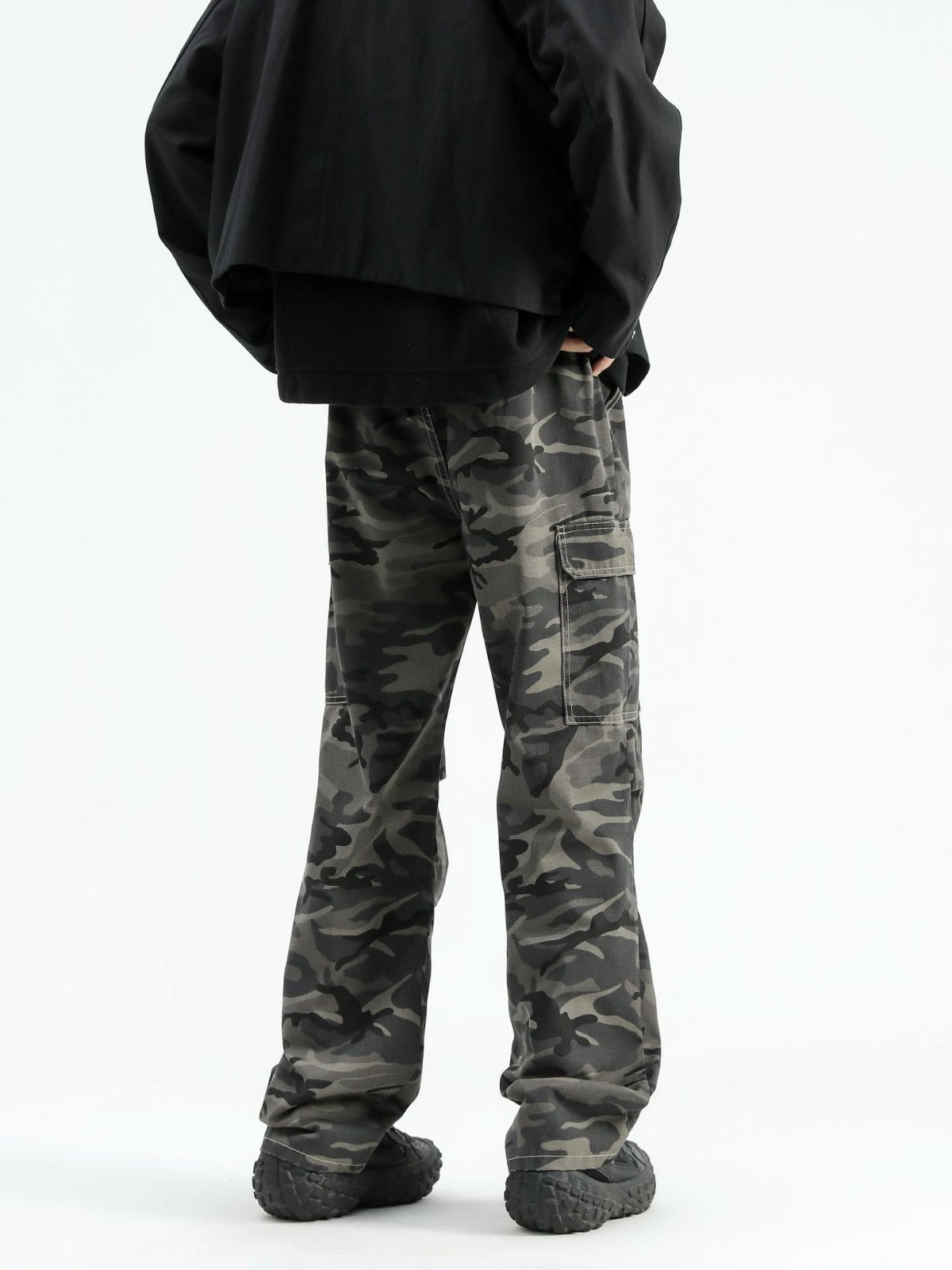 Paratrooper Denim Cargo Trousers