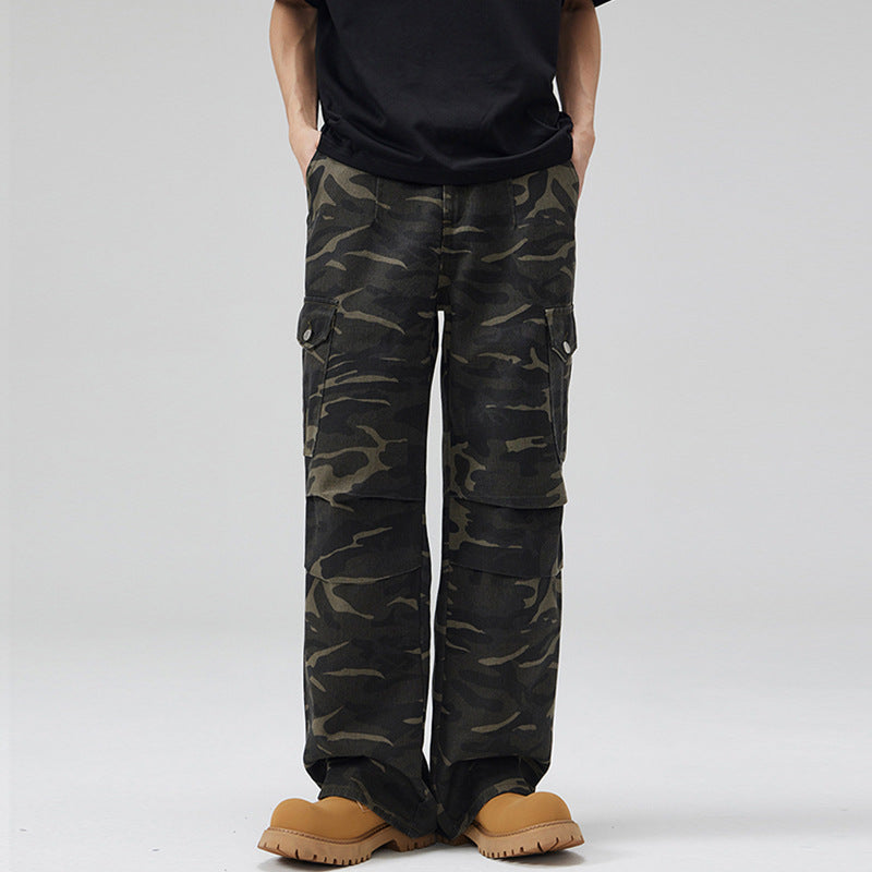Paratrooper Camouflage Cargo Pants