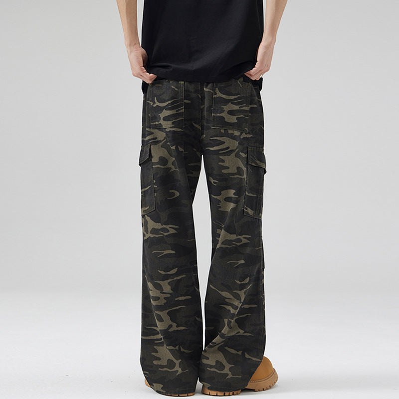 Paratrooper Camouflage Cargo Pants