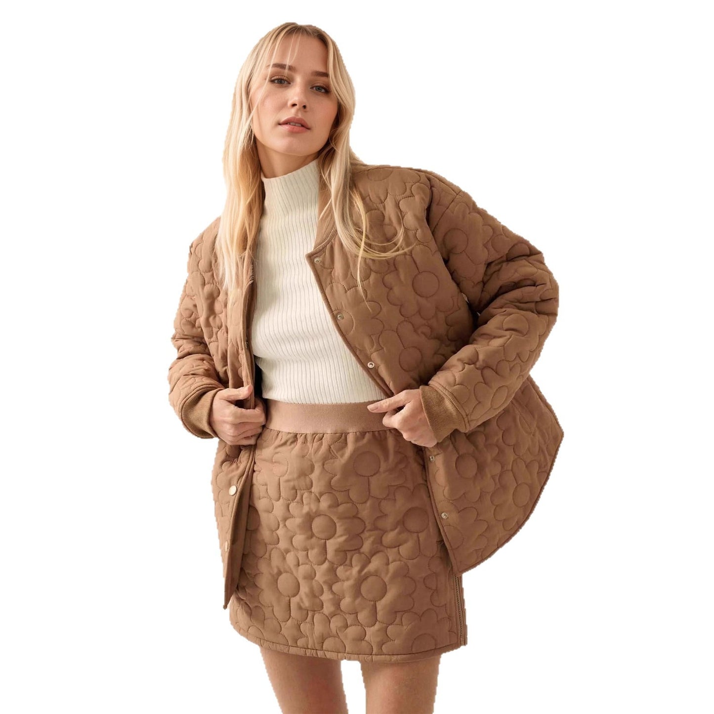 Women’s Flower Silk Cotton Jacket