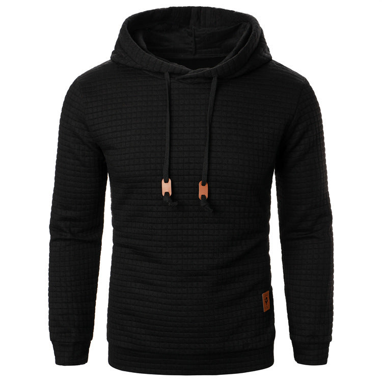 Jacquard Hoodie Sweater