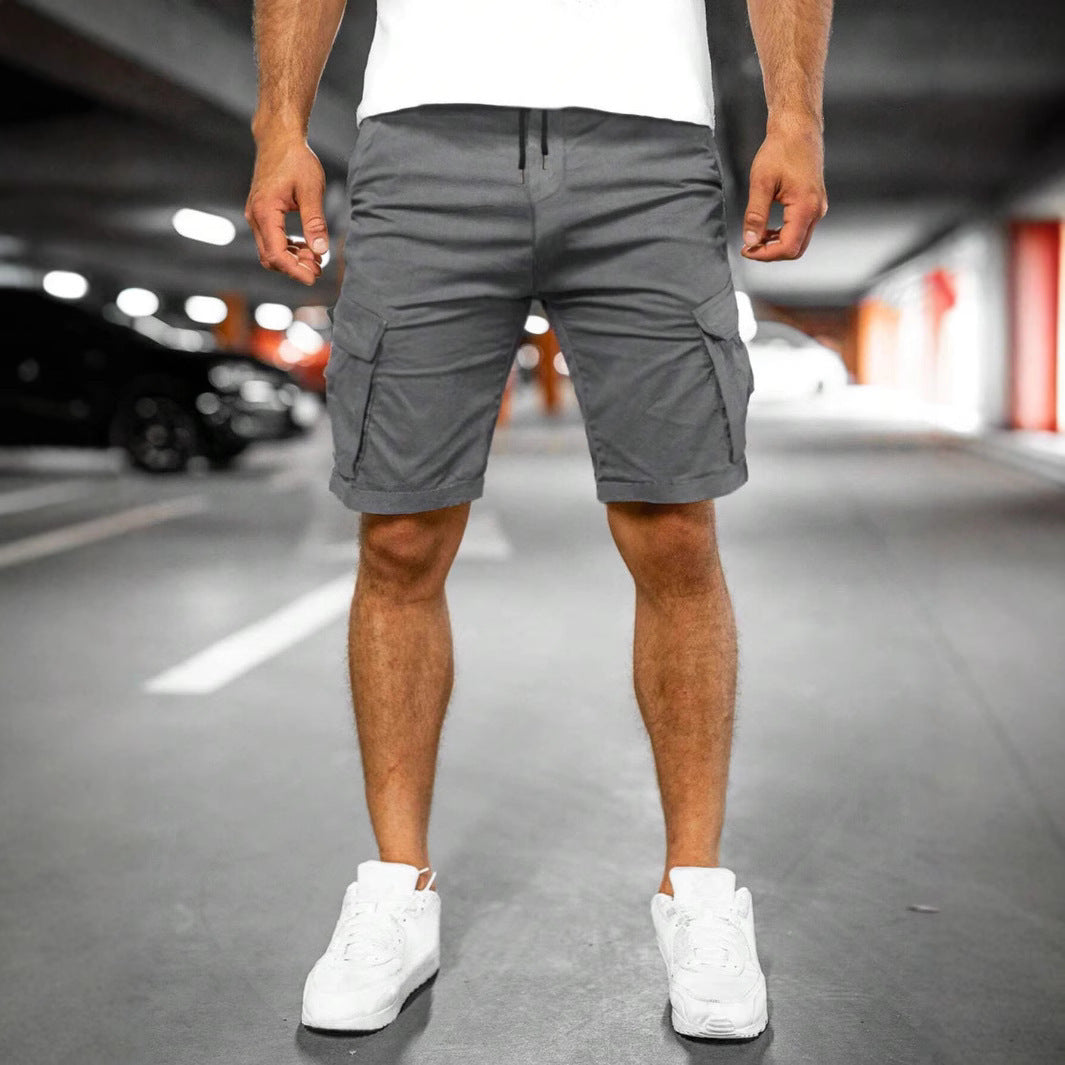 Woven Five-Point Casual Pants