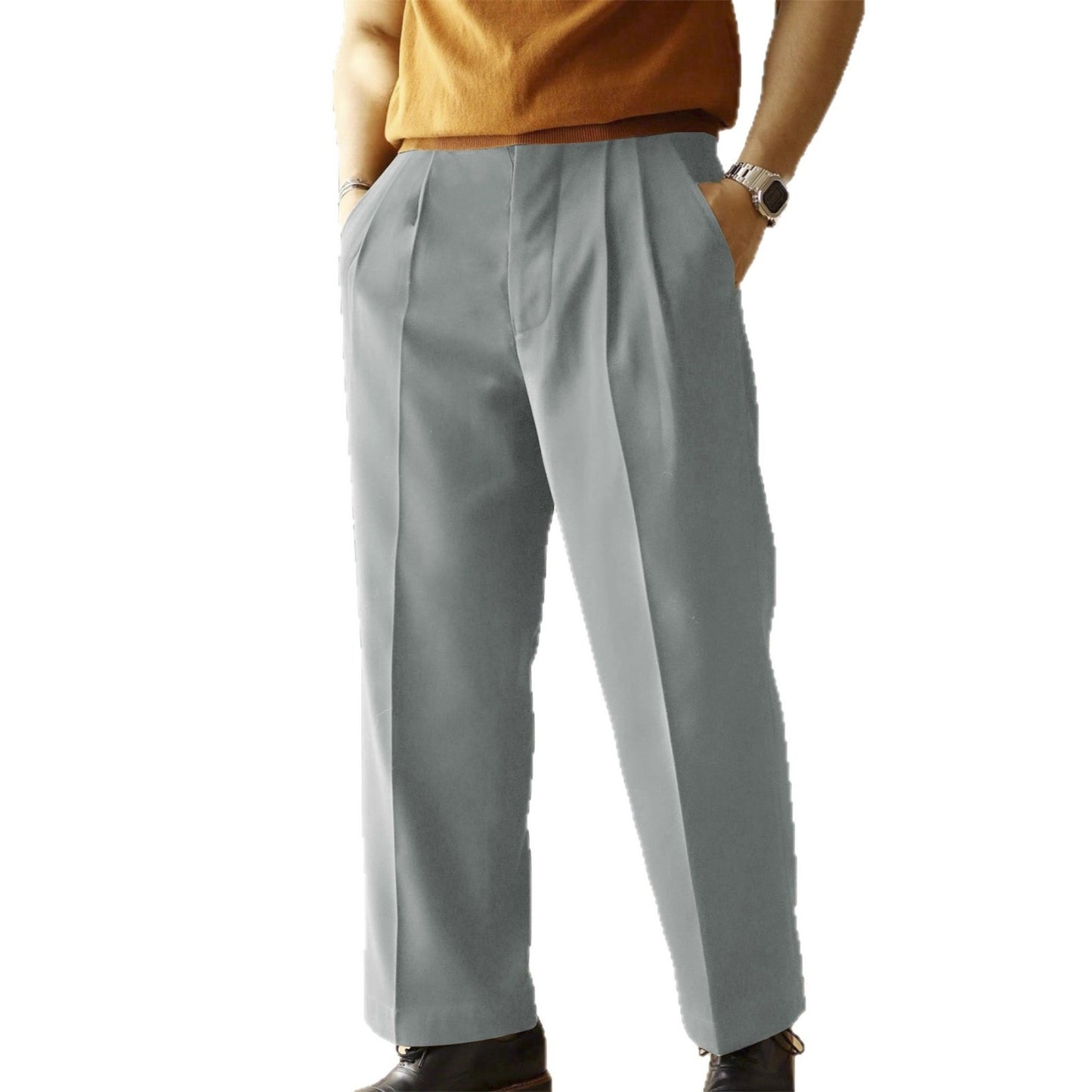 Men’s Loose Wide-Leg Pants