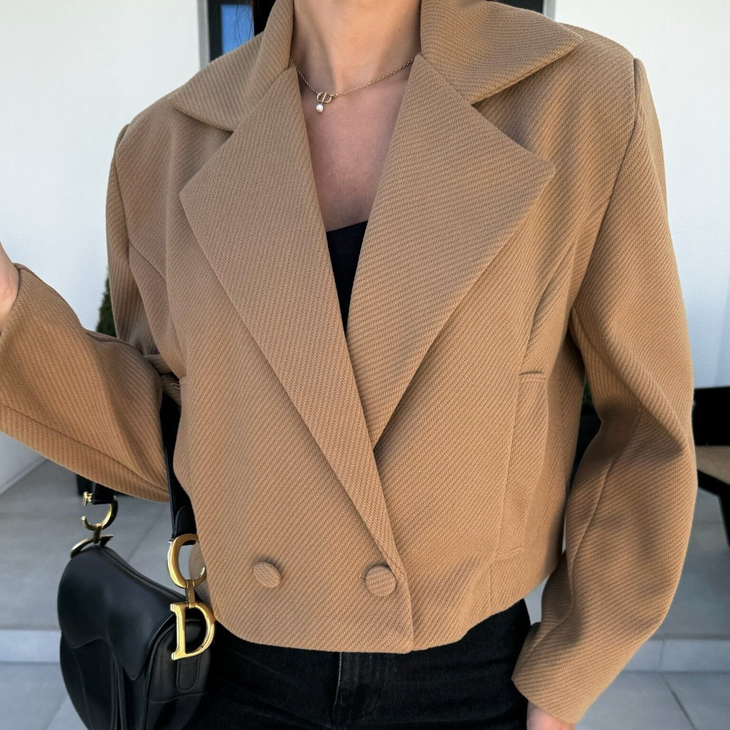 British Woolen Suit Collar Jacket