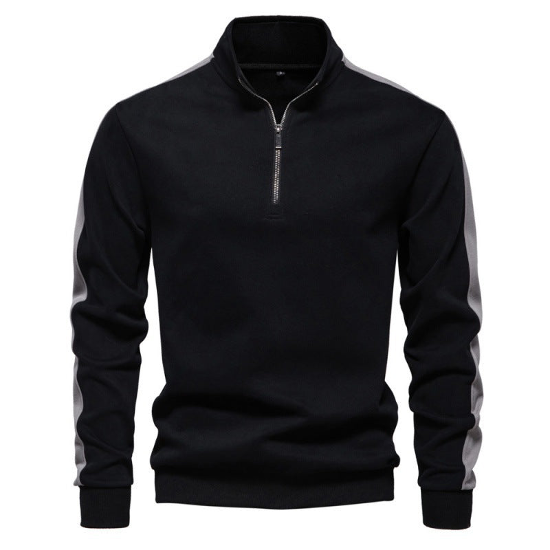 Men’s Stitching Sports Sweater