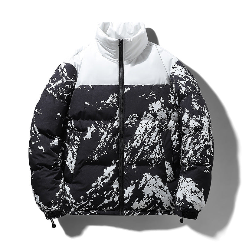 Men’s Thick Cotton-Padded Winter Jacket