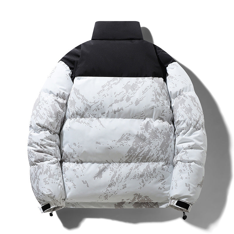 Men’s Thick Cotton-Padded Winter Jacket