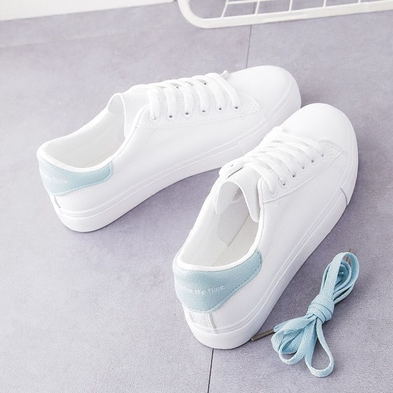 Frühling Neue lässige flache weiße Schuhe für Damen