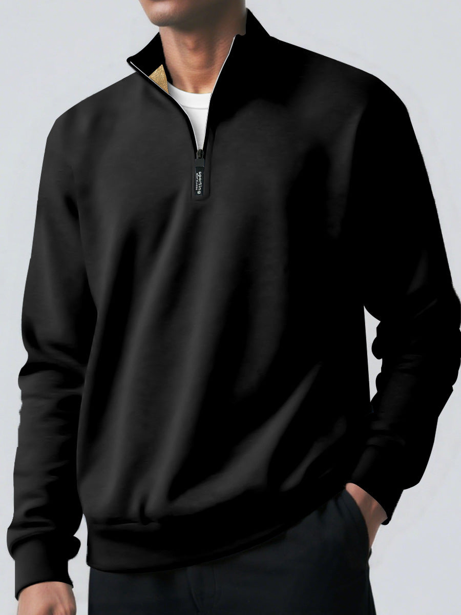Brushed Hoody Turtleneck Coat