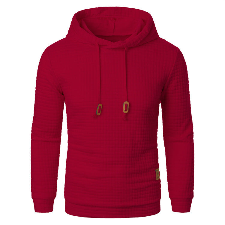 Jacquard Hoodie Sweater