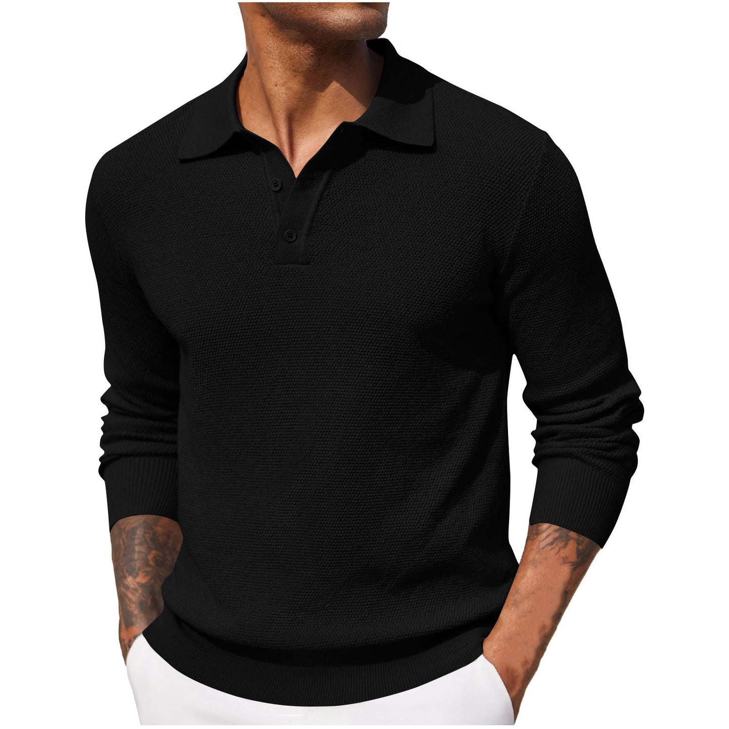 Men’s Autumn Casual Long-Sleeve Tee