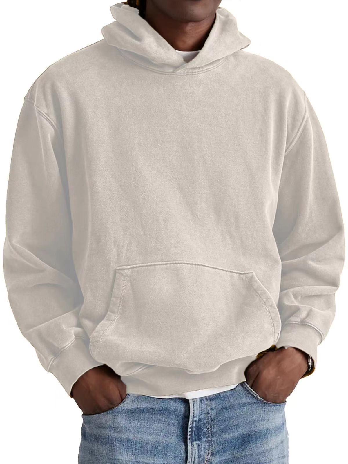 Retro American Hooded Sweatshirt