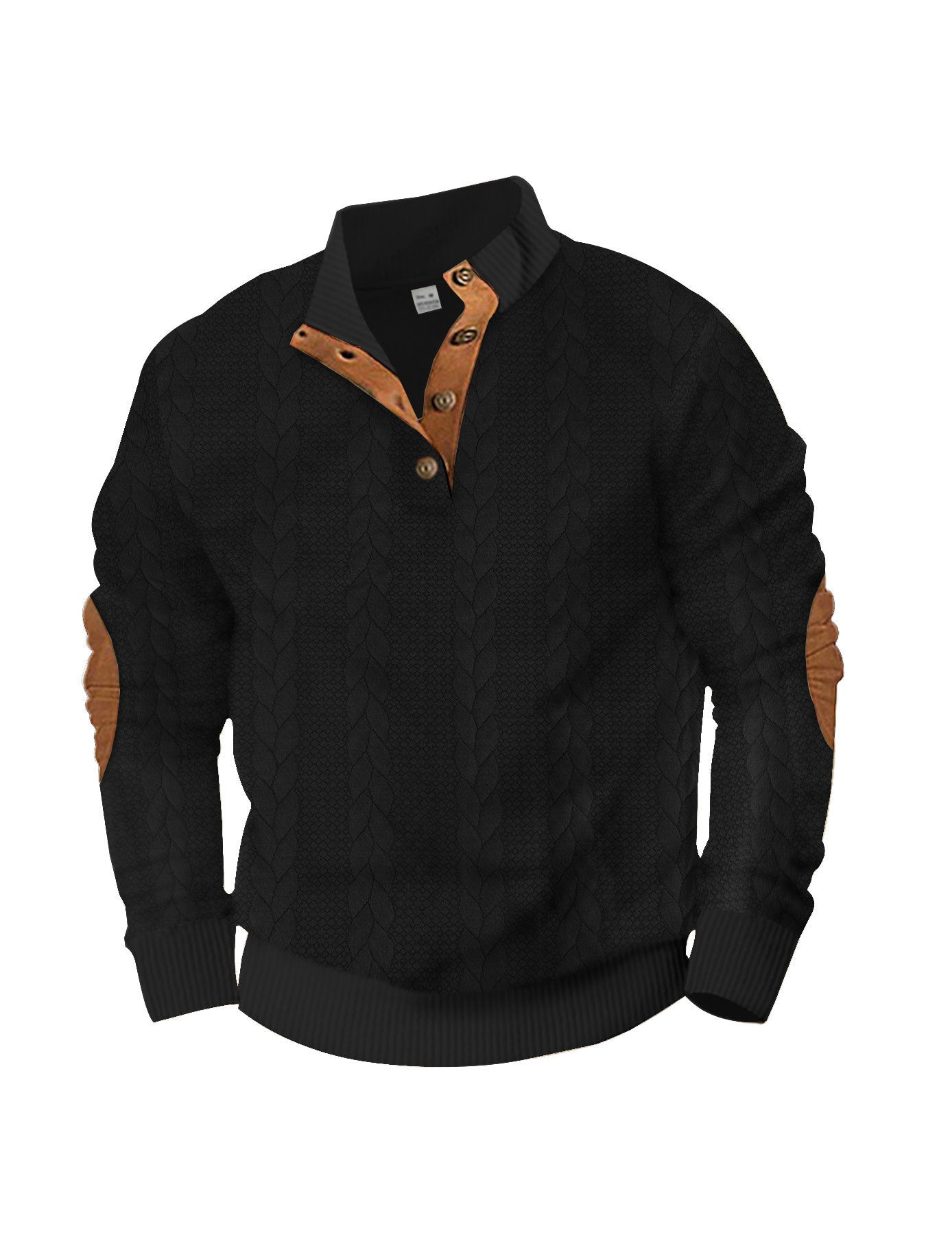 Jacquard Buckle Embroidered Sweater