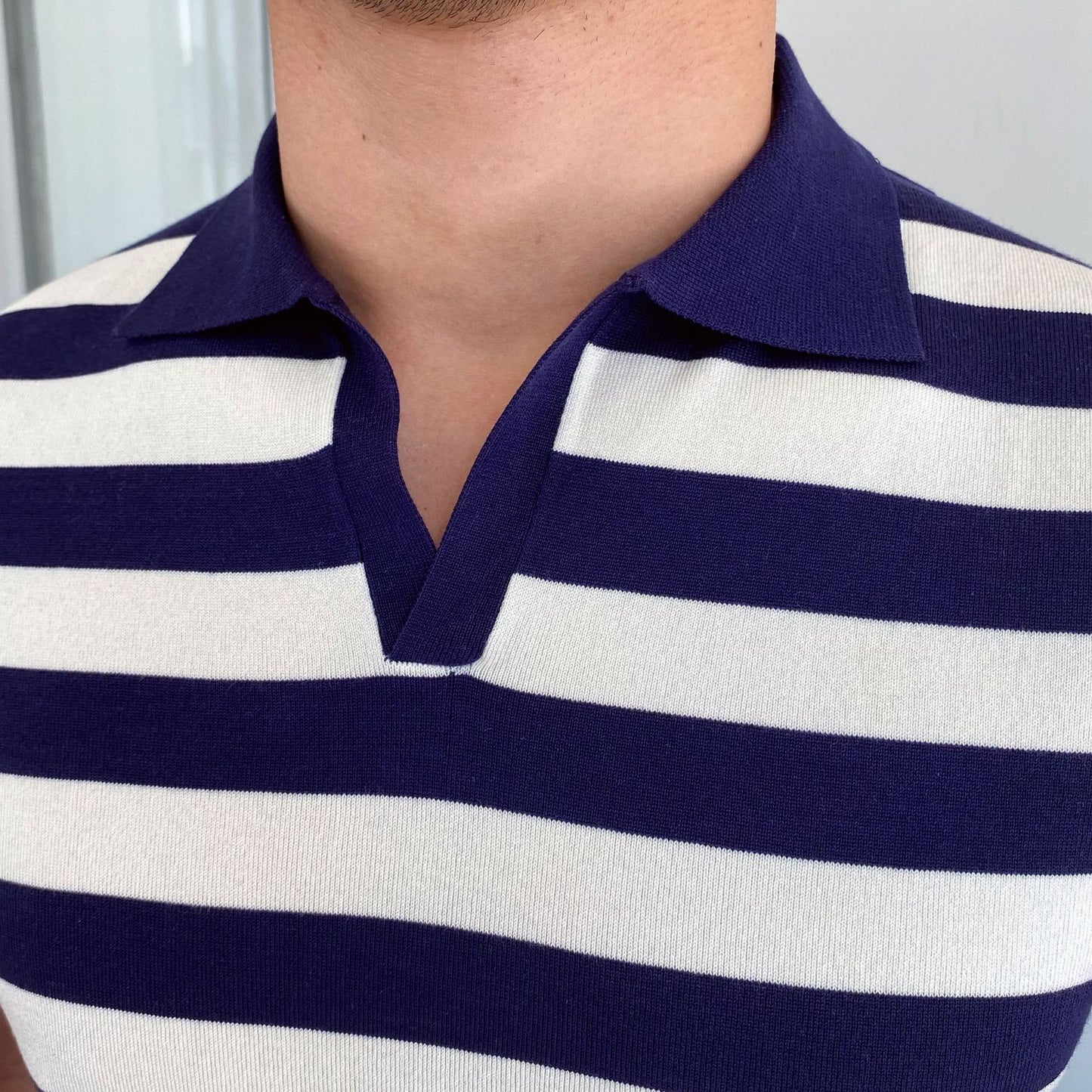 Men’s Versatile Striped Shirt