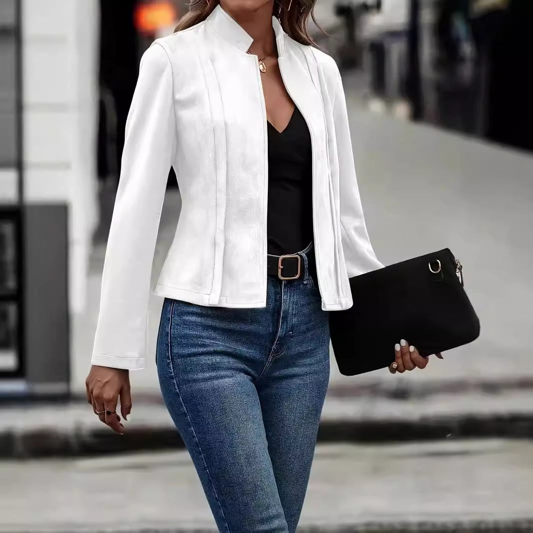 Women’s Spring Soft Neck Jacket