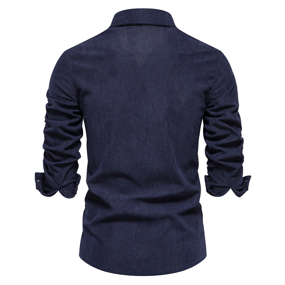 Men’s Slim Corduroy Shirt
