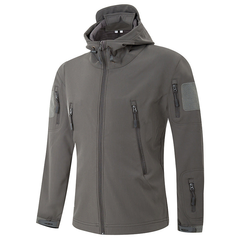 Tactical Shell Jacket – Shark Skin