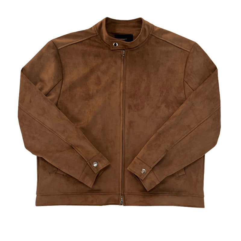 Maillard Stand-Up Collar Jacket