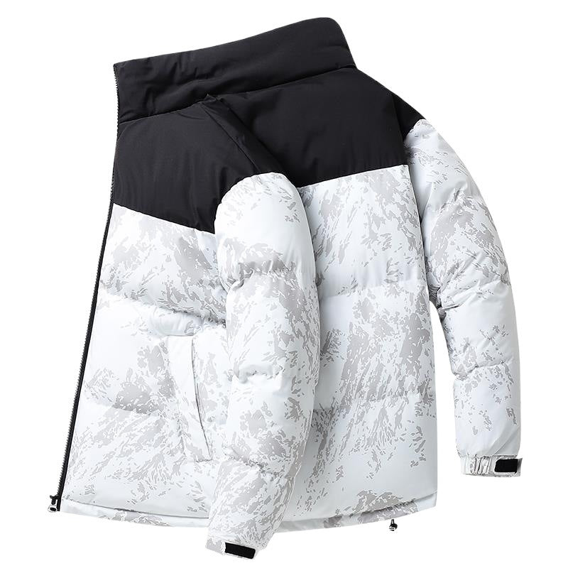 Men’s Thick Cotton-Padded Winter Jacket