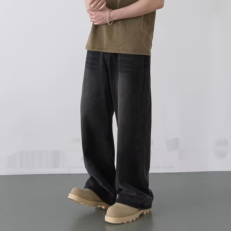 American Style Vintage Wide Leg Jeans