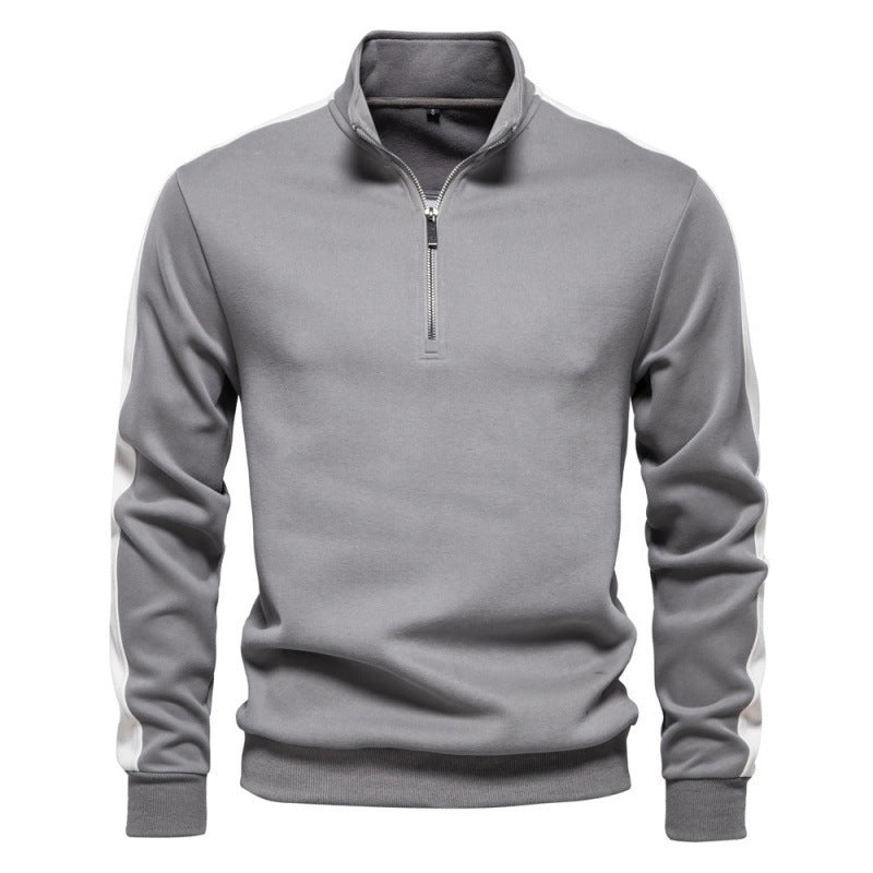 Men’s Stitching Sports Sweater