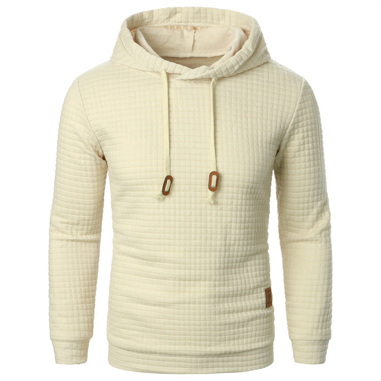 Jacquard Hoodie Sweater