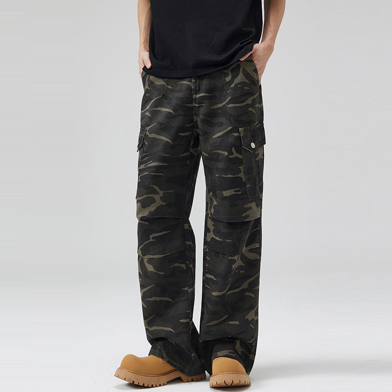 Paratrooper Camouflage Cargo Pants
